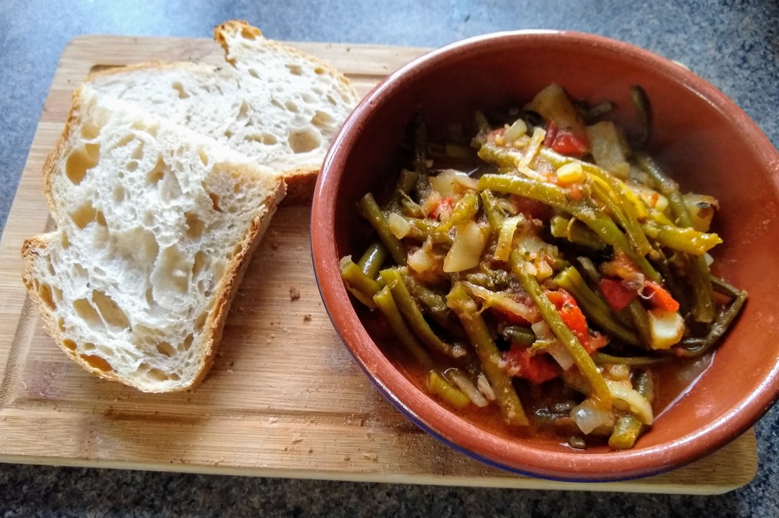 Greek Green Bean and Potato&nbsp;Lathera