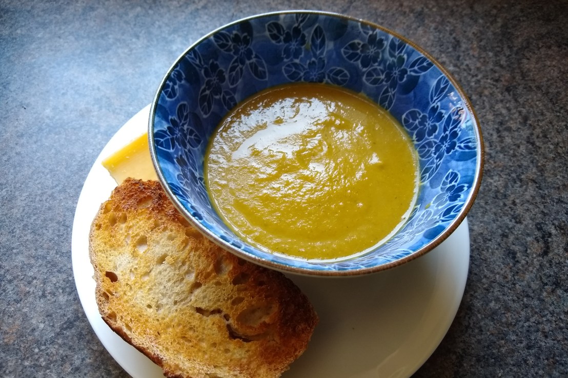 Courgette, Squash and Lovage&nbsp;Soup